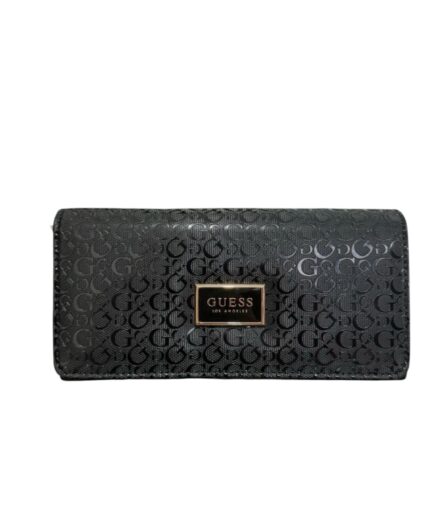Billetera GUESS Monograma Negro